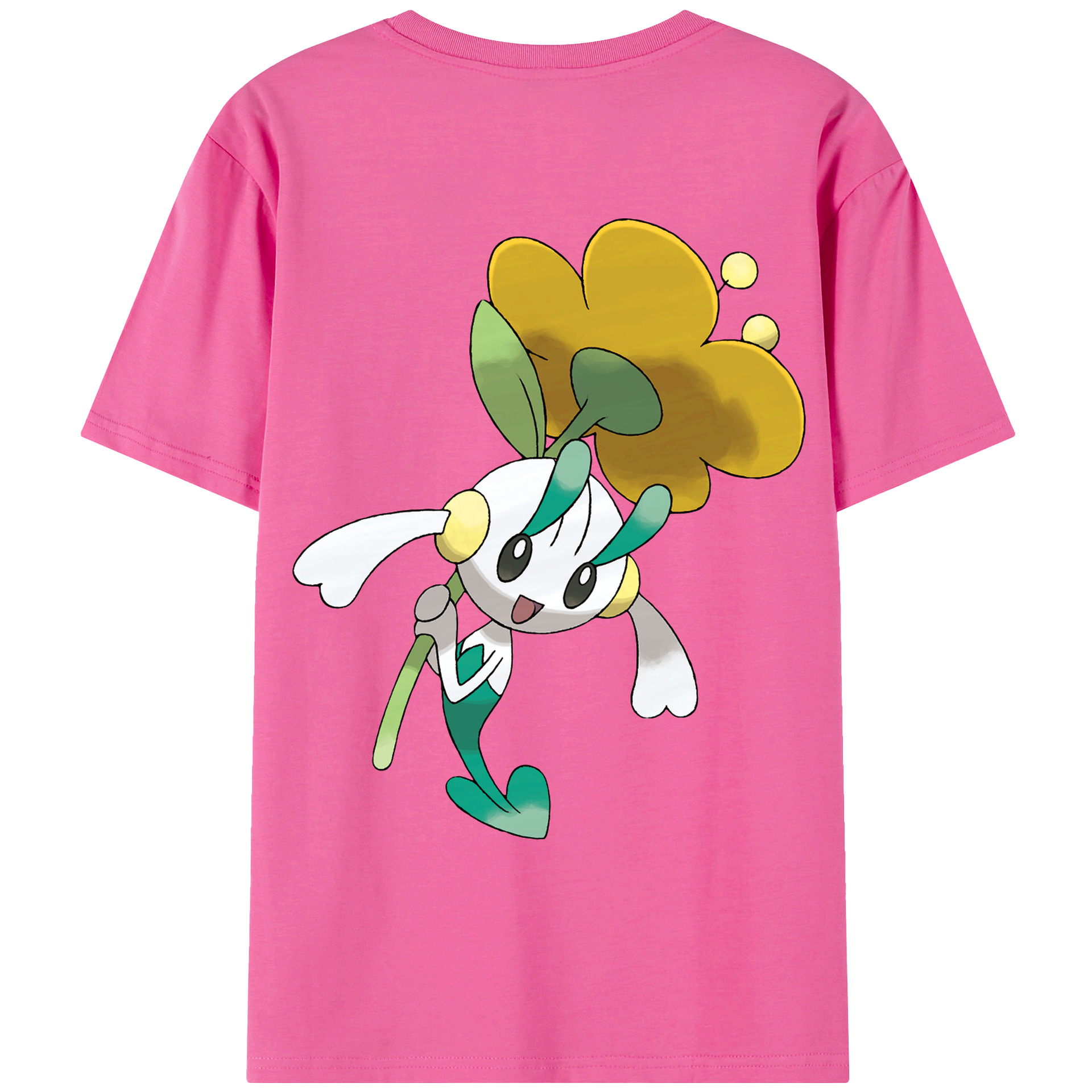 （画像用） ポケットモンスター Pokémon レディース半袖Tシャツ(バックプリント)